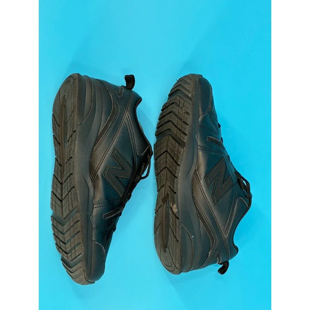 New Balance 608v5 Women’s 10 B Black Slip Resistant Leather Work Shoes WX608AB5